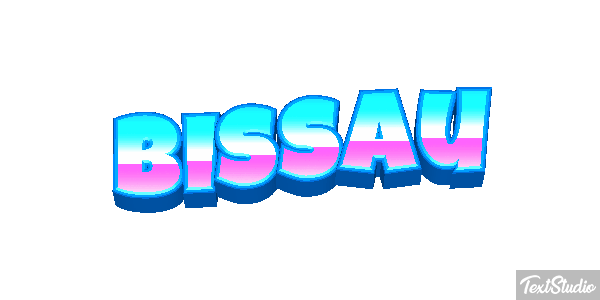Bissau テキスト効果