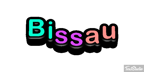 Bissau テキスト効果