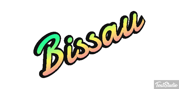 Bissau テキスト効果