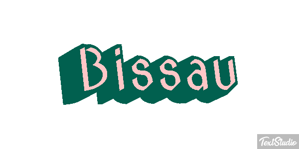 Bissau テキスト効果