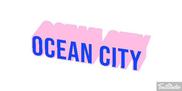 Ocean City Efekt tekstowy