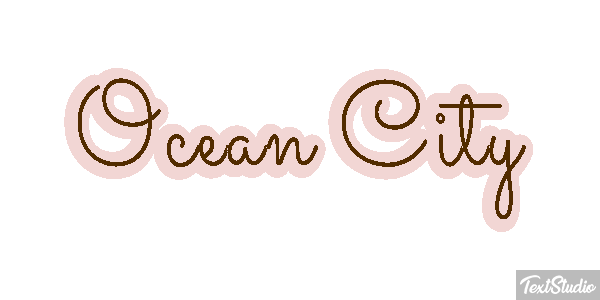 Ocean City Efekt tekstowy
