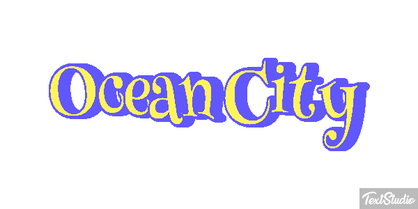 Ocean City Efekt tekstowy