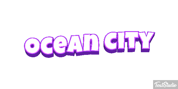 Ocean City Efekt tekstowy