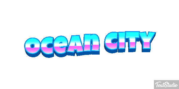 Ocean City Efekt tekstowy