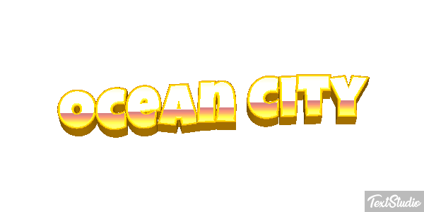 Ocean City Efekt tekstowy