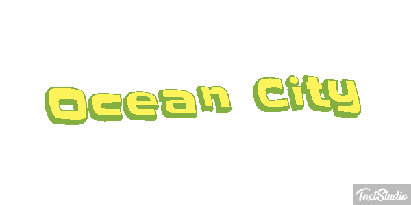Ocean City Efekt tekstowy