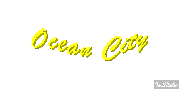 Ocean City Efekt tekstowy