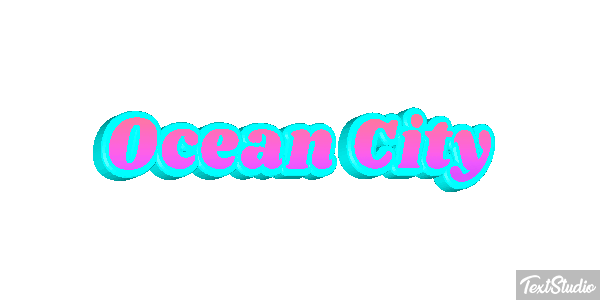 Ocean City Efekt tekstowy