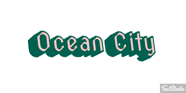 Ocean City Efekt tekstowy