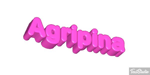 Agripina Efecto de texto