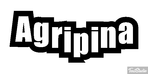 Agripina Efecto de texto