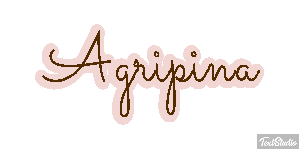 Agripina Efecto de texto