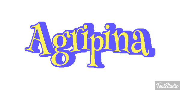 Agripina Efecto de texto
