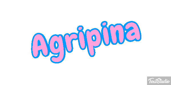 Agripina Efecto de texto