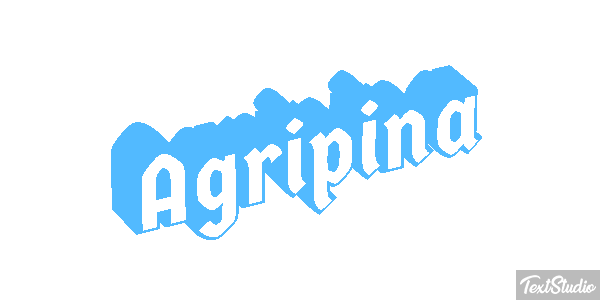 Agripina Efecto de texto