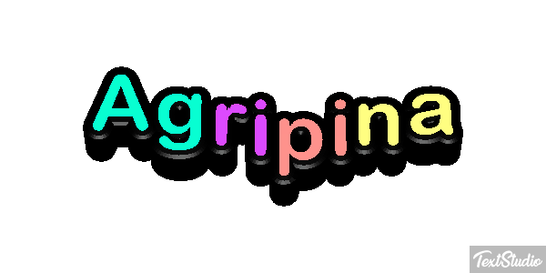 Agripina Efecto de texto
