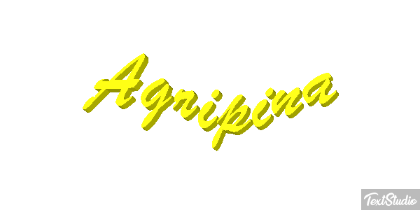 Agripina Efecto de texto