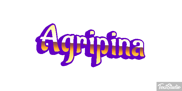Agripina Efecto de texto