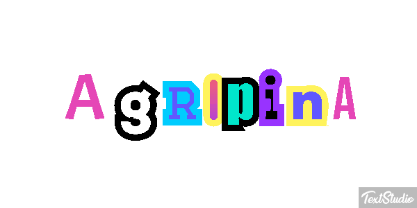 Agripina Efecto de texto