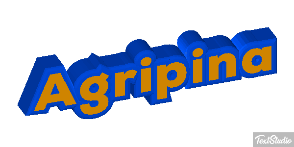 Agripina Efecto de texto