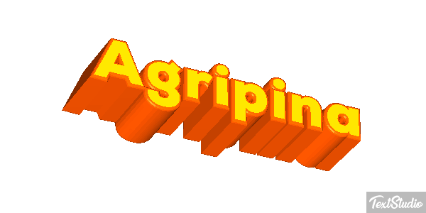 Agripina Efecto de texto