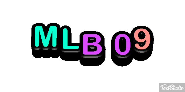 MLB 09 Effetto testo