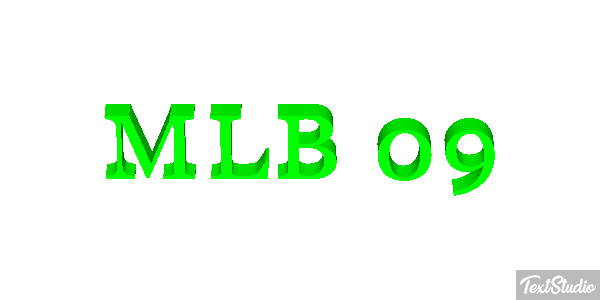 MLB 09 Effetto testo