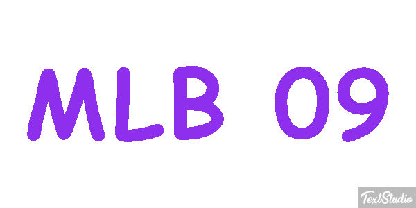 MLB 09 Effetto testo