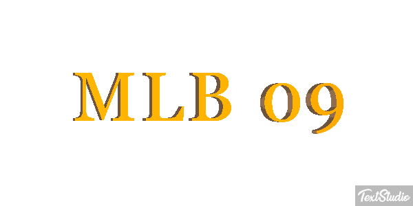 MLB 09 Effetto testo