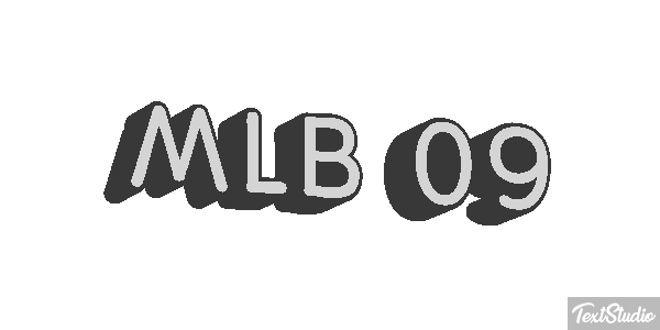 MLB 09 Effetto testo