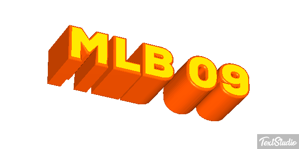 MLB 09 Effetto testo