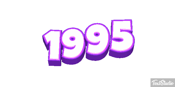 1995 Текстовый эффект