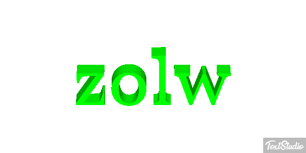 żółw Efekt tekstowy