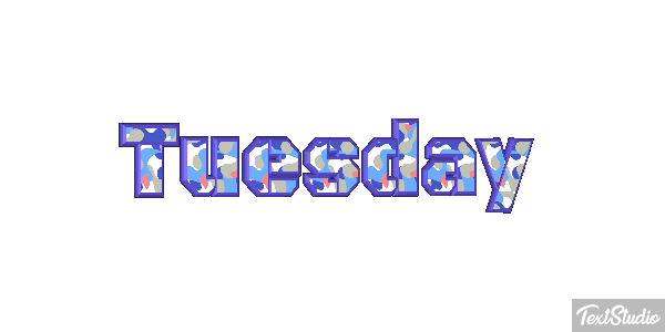 Tuesday Efekt tekstowy