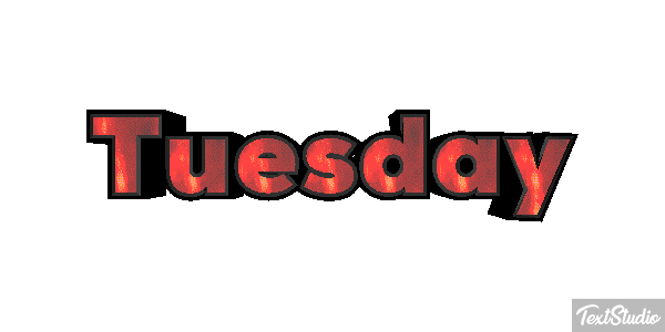 Tuesday Efekt tekstowy