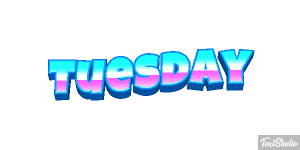 Tuesday Efekt tekstowy