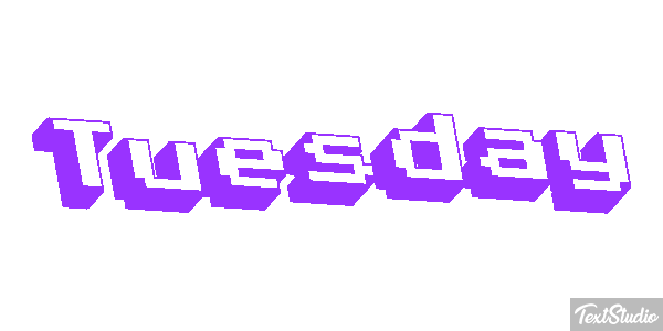 Tuesday Efekt tekstowy