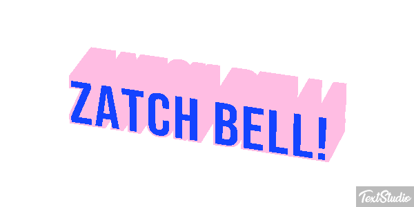 Zatch Bell! Texteffekt