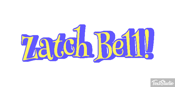 Zatch Bell! Texteffekt