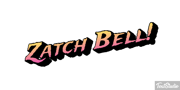 Zatch Bell! Texteffekt
