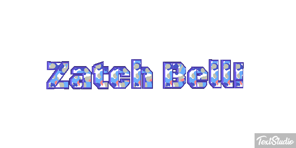 Zatch Bell! Texteffekt