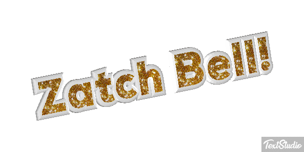 Zatch Bell! Texteffekt