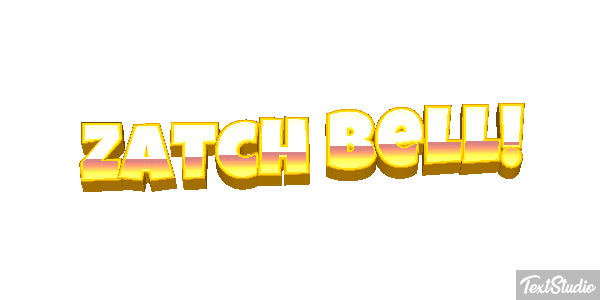 Zatch Bell! Texteffekt