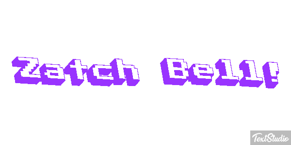 Zatch Bell! Texteffekt