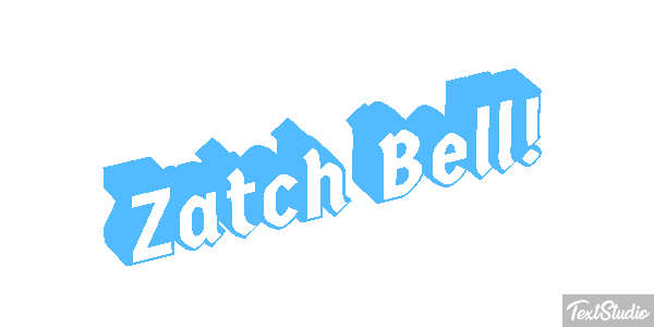 Zatch Bell! Texteffekt