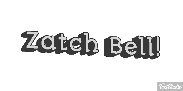 Zatch Bell! Texteffekt