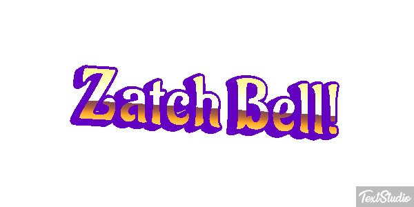 Zatch Bell! Texteffekt