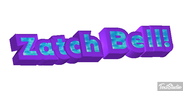 Zatch Bell! Texteffekt