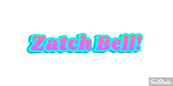 Zatch Bell! Texteffekt